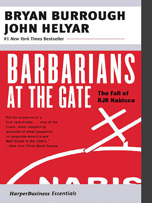 Title details for Barbarians at the Gate by Bryan Burrough - Available